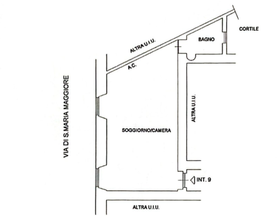 PLANIMETRIA SANTA MARIA MAGGIORE 2 PIANO