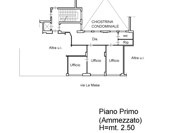 planimetria amari ritaglio